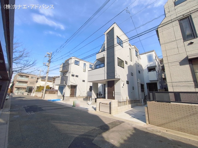 千葉県市川市福栄１丁目の新築戸建て完成写真 2026年1月14日撮影