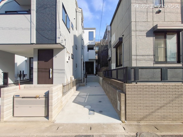 千葉県市川市福栄1丁目の新築戸建て完成写真 2026年1月14日撮影