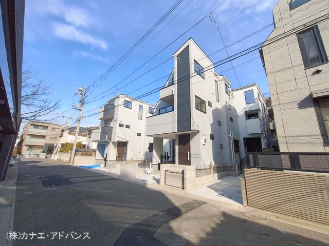 千葉県市川市福栄1丁目の新築戸建て完成写真 2026年1月14日撮影