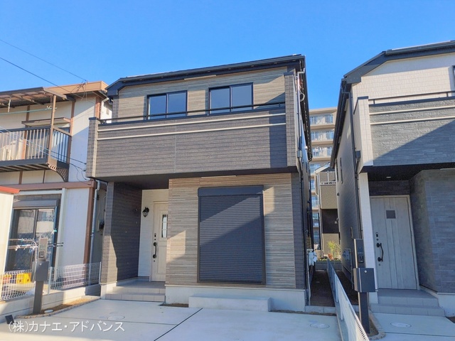 千葉県市川市南大野１丁目の新築戸建て完成写真 2026年1月13日撮影