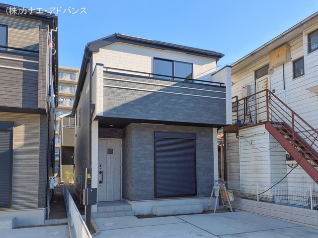 千葉県市川市南大野1丁目の新築戸建て完成写真 2026年1月13日撮影