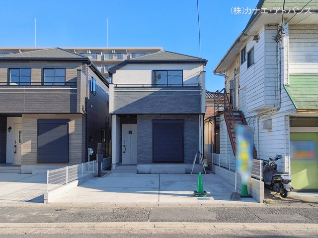 千葉県市川市南大野1丁目の新築戸建て完成写真 2026年1月13日撮影