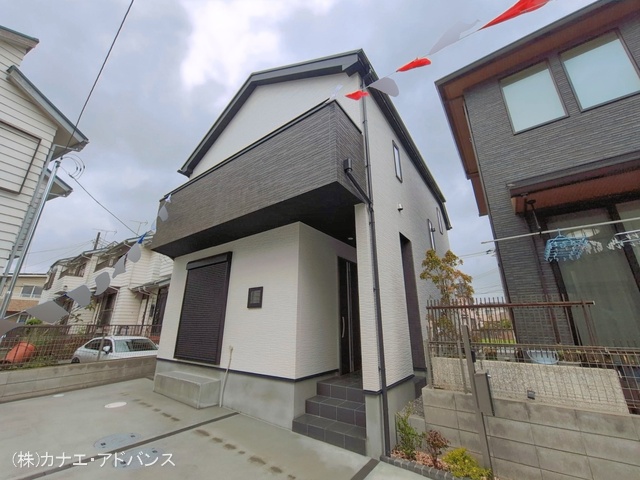 千葉県市川市須和田１丁目の新築戸建て完成写真 2026年4月9日撮影