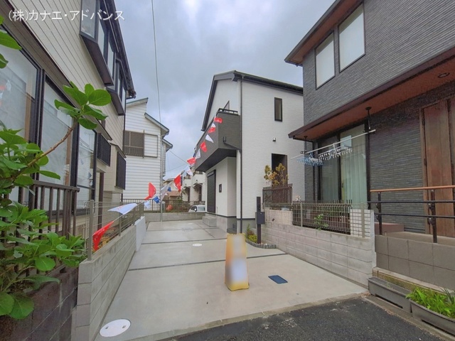 千葉県市川市須和田１丁目の新築戸建て完成写真 2026年4月9日撮影