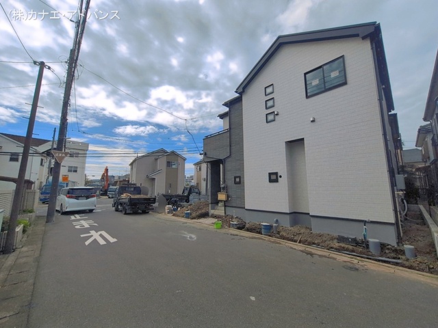 千葉県市川市南大野１丁目の新築戸建て外構写真 2026年4月14日撮影