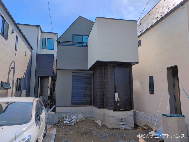 千葉県市川市香取1丁目の新築戸建て外構写真 2026年6月15日撮影