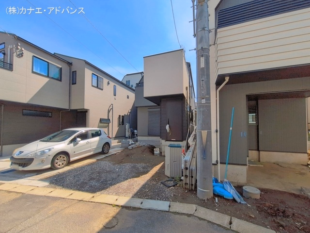 千葉県市川市香取1丁目の新築戸建て外構写真 2026年6月15日撮影