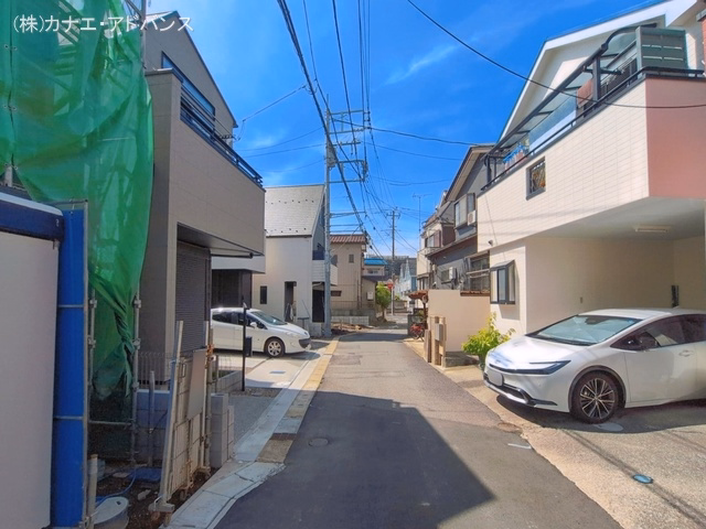 千葉県市川市香取1丁目の新築戸建て外構写真 2026年6月15日撮影