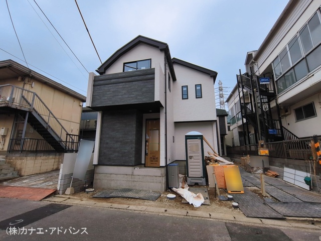 千葉県市川市新浜1丁目の新築戸建て外構写真 2026年3月16日撮影