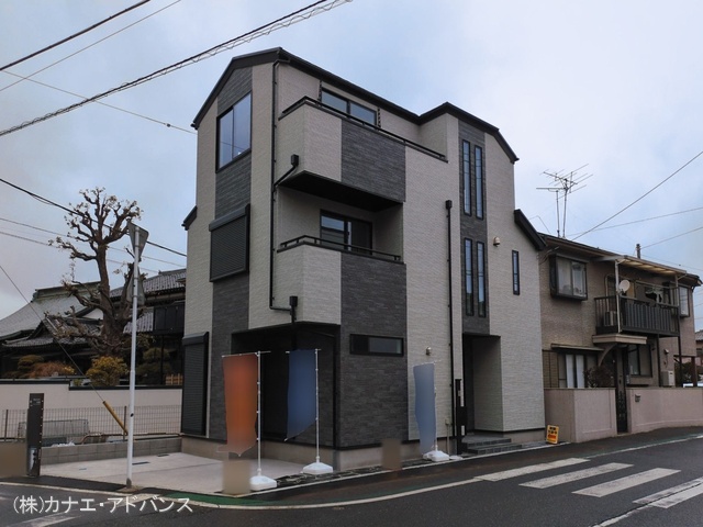 千葉県市川市関ケ島の新築戸建て完成写真 2026年3月9日撮影