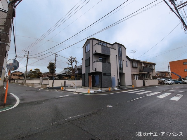 千葉県市川市関ケ島の新築戸建て完成写真 2026年3月9日撮影