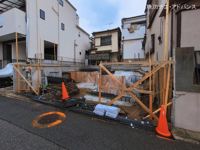 千葉県市川市原木３丁目の新築戸建て基礎写真 2026年3月9日撮影