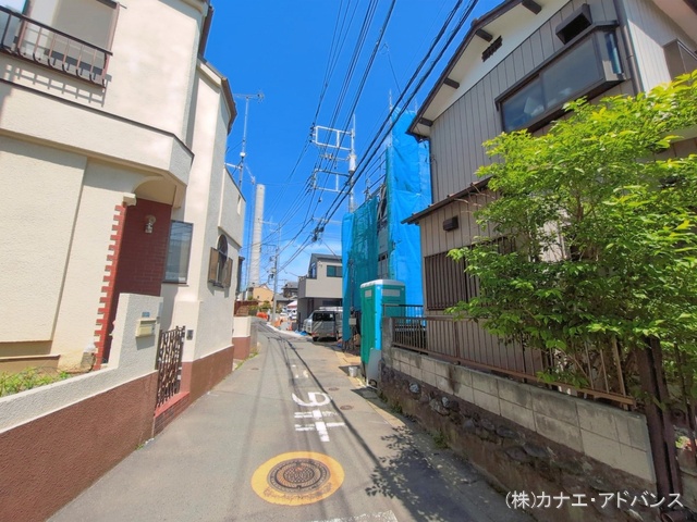 千葉県市川市香取１丁目の新築戸建てシート写真 2026年4月16日撮影