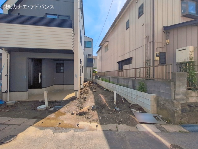 千葉県市川市香取１丁目の新築戸建て外構写真 2026年6月15日撮影