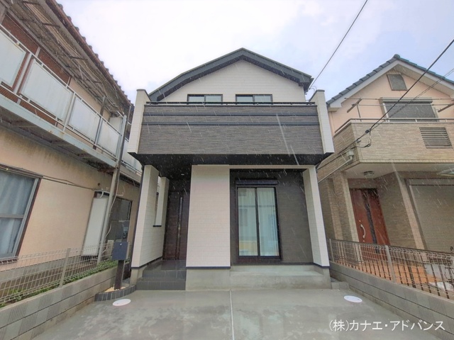 千葉県市川市稲荷木３丁目の新築戸建て完成写真 2026年4月26日撮影