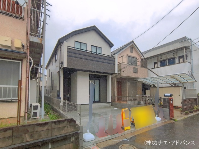 千葉県市川市稲荷木３丁目の新築戸建て完成写真 2026年4月26日撮影