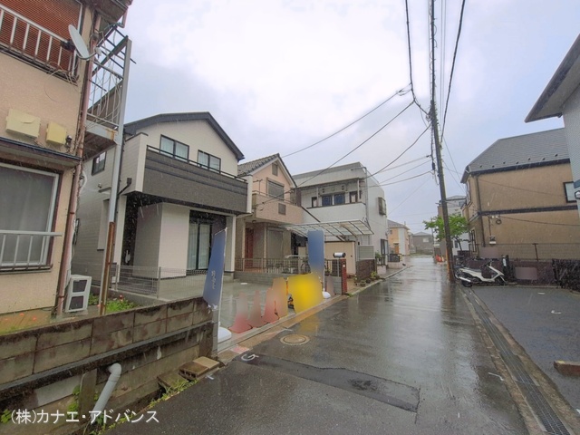 千葉県市川市稲荷木３丁目の新築戸建て完成写真 2026年4月26日撮影