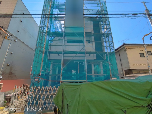 千葉県市川市福栄2丁目の新築戸建てシート写真 2026年3月23日撮影