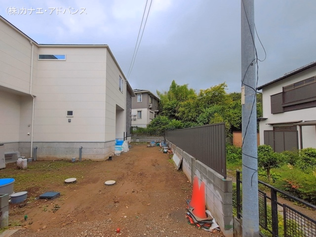 千葉県市川市北方3丁目の新築戸建て外構写真 2026年6月14日撮影