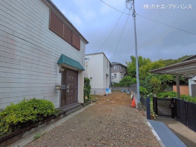 千葉県市川市北方3丁目の新築戸建て外構写真 2026年6月14日撮影