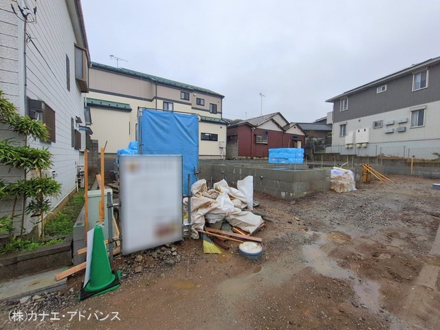 千葉県市川市北方３丁目の新築戸建て基礎写真 2026年2月24日撮影