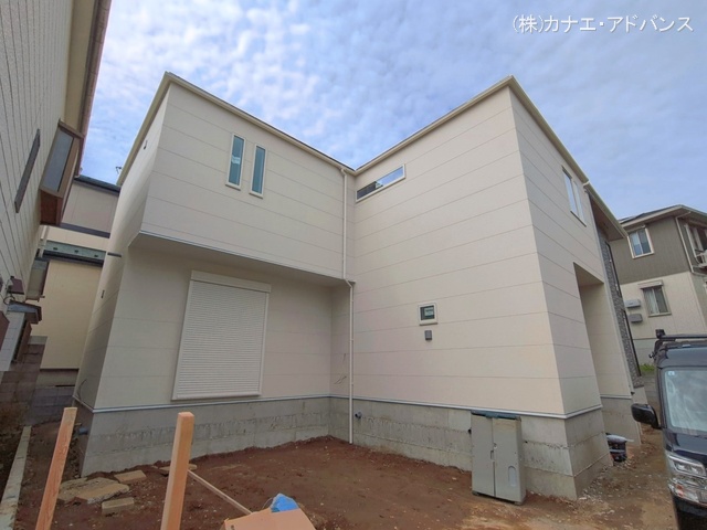 千葉県市川市北方３丁目の新築戸建て外構写真 2026年4月19日撮影