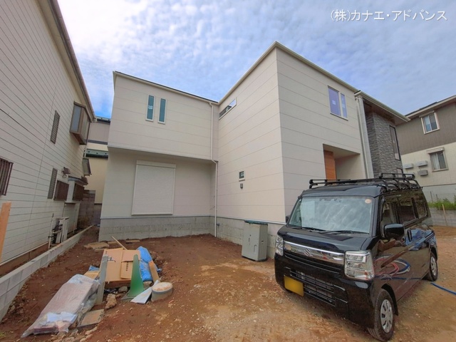 千葉県市川市北方３丁目の新築戸建て外構写真 2026年4月19日撮影