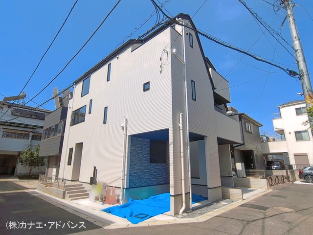 千葉県市川市平田４丁目の新築戸建て完成写真 2026年4月21日撮影