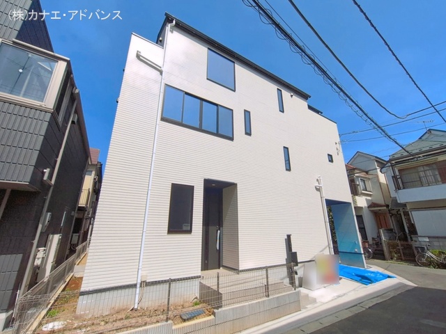 千葉県市川市平田４丁目の新築戸建て完成写真 2026年4月21日撮影