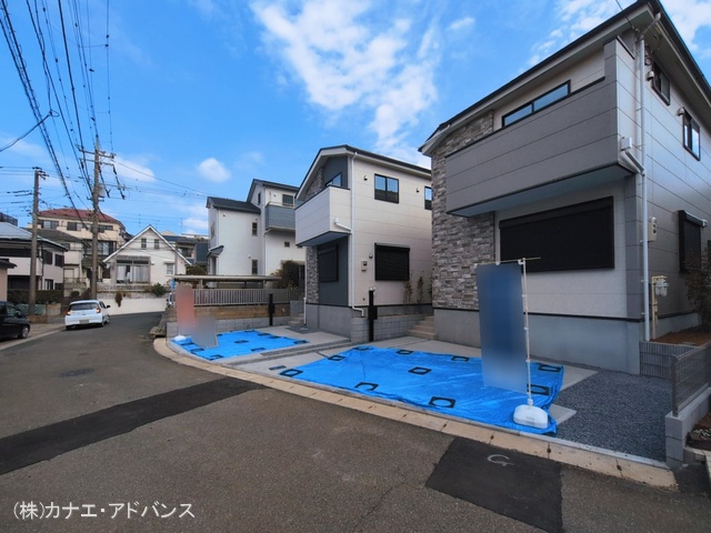 千葉県市川市北国分3丁目の新築戸建て完成写真 2026年3月17日撮影