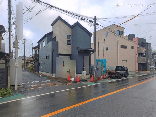 千葉県市川市国分２丁目の新築戸建て外構写真 2026年4月1日撮影