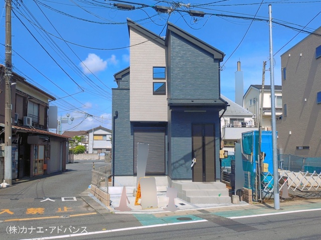 千葉県市川市国分2丁目の新築戸建て完成写真 2026年4月27日撮影