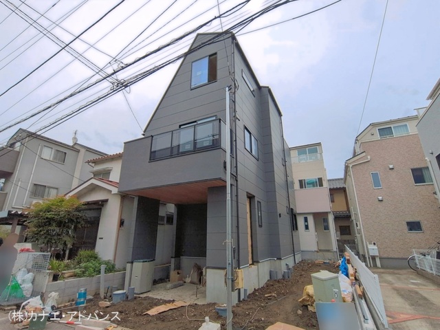 千葉県市川市福栄３丁目の新築戸建て外構写真 2026年4月22日撮影