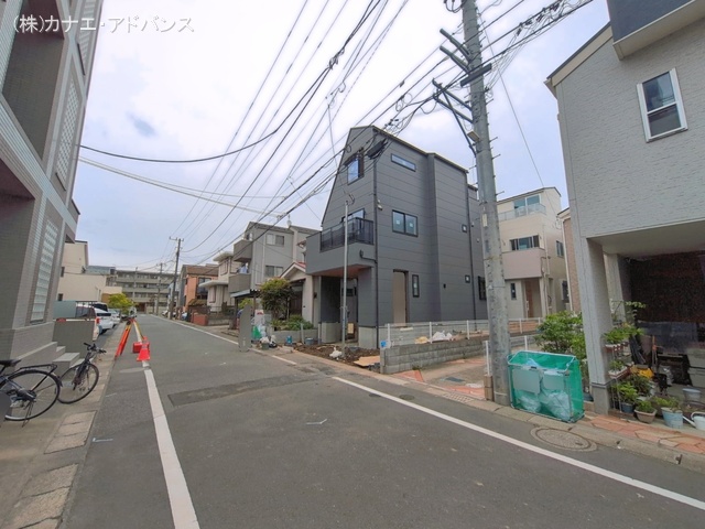 千葉県市川市福栄３丁目の新築戸建て外構写真 2026年4月22日撮影