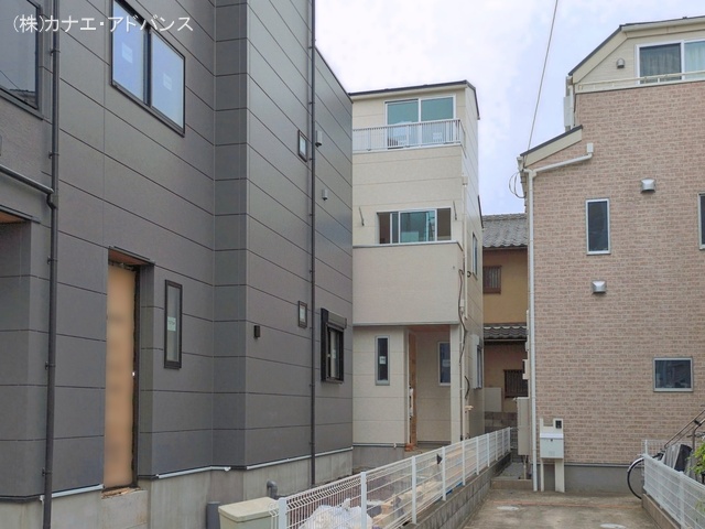 千葉県市川市福栄３丁目の新築戸建て外構写真 2026年4月22日撮影