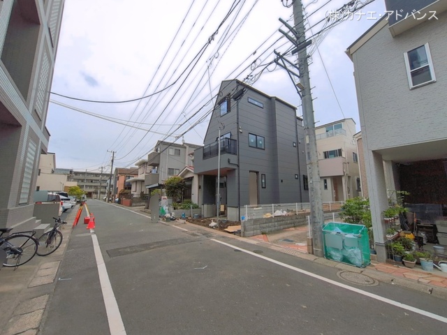 千葉県市川市福栄３丁目の新築戸建て外構写真 2026年4月22日撮影