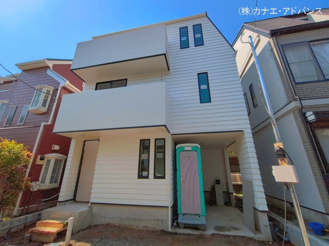 千葉県市川市新田３丁目の新築戸建て外構写真 2026年4月15日撮影