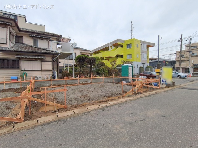 千葉県市川市塩焼3丁目の新築戸建て基礎写真 2026年2月25日撮影
