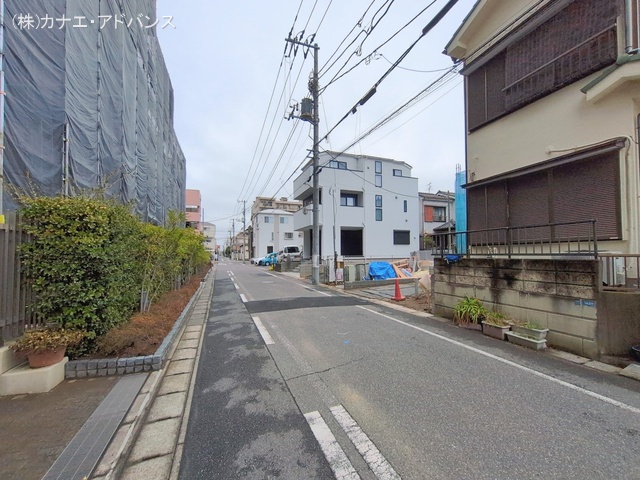 千葉県市川市行徳駅前4丁目の新築戸建てシート写真 2026年2月25日撮影