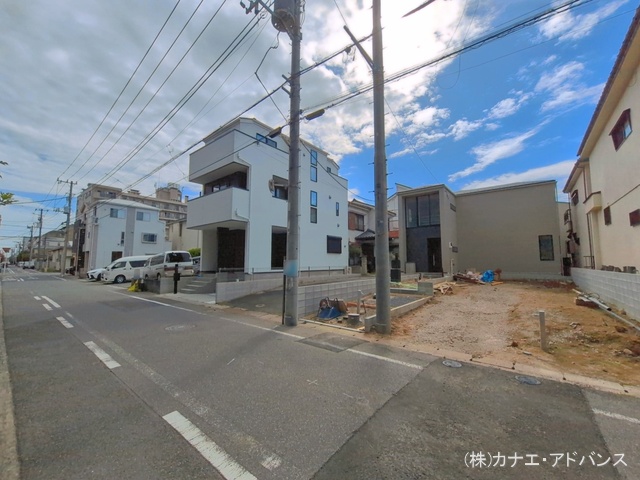 千葉県市川市行徳駅前４丁目の新築戸建て外構写真 2026年4月14日撮影