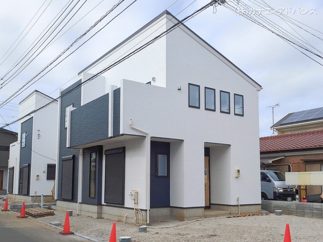 千葉県市川市中国分３丁目の新築戸建て外構写真 2026年2月26日撮影