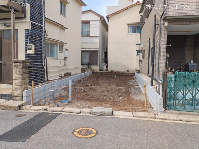 千葉県市川市広尾１丁目の新築戸建て更地・土地写真 2026年2月26日撮影