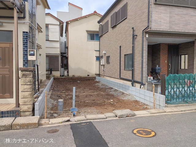 千葉県市川市広尾１丁目の新築戸建て更地・土地写真 2026年2月26日撮影