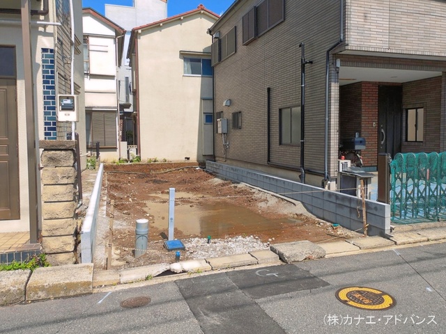 千葉県市川市広尾１丁目の新築戸建て更地・土地写真 2026年4月27日撮影