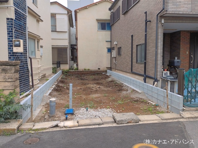 千葉県市川市広尾１丁目の新築戸建て更地・土地写真 2026年6月9日撮影