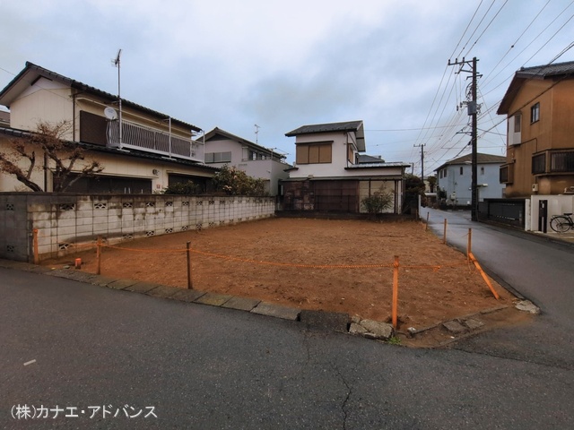 千葉県市川市宮久保２丁目の土地更地・土地写真 2026年3月3日撮影