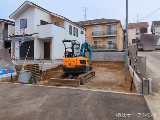 千葉県市川市北方町４丁目の新築戸建て更地・土地写真 2026年3月9日撮影