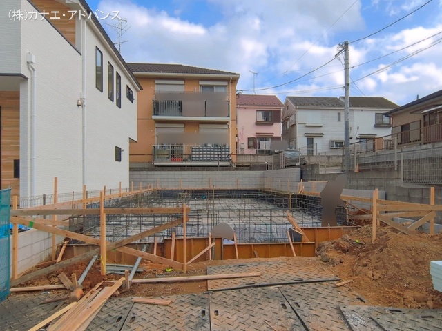 千葉県市川市北方町４丁目の新築戸建て基礎写真 2026年4月13日撮影