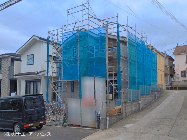 千葉県市川市北方町4丁目の新築戸建てシート写真 2026年6月4日撮影