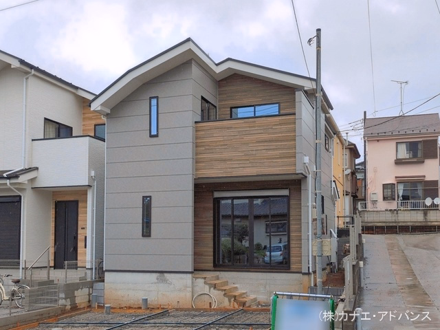 千葉県市川市北方町４丁目の新築戸建て外構写真 2026年6月24日撮影